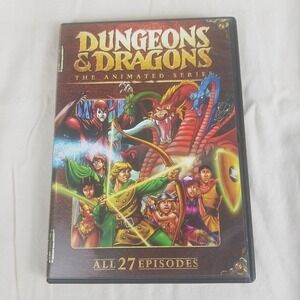 Dungeons & Dragons The Animated Series All 27 Episodes 3Disc DVD Mill Creek 2009
